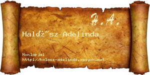 Halász Adelinda névjegykártya